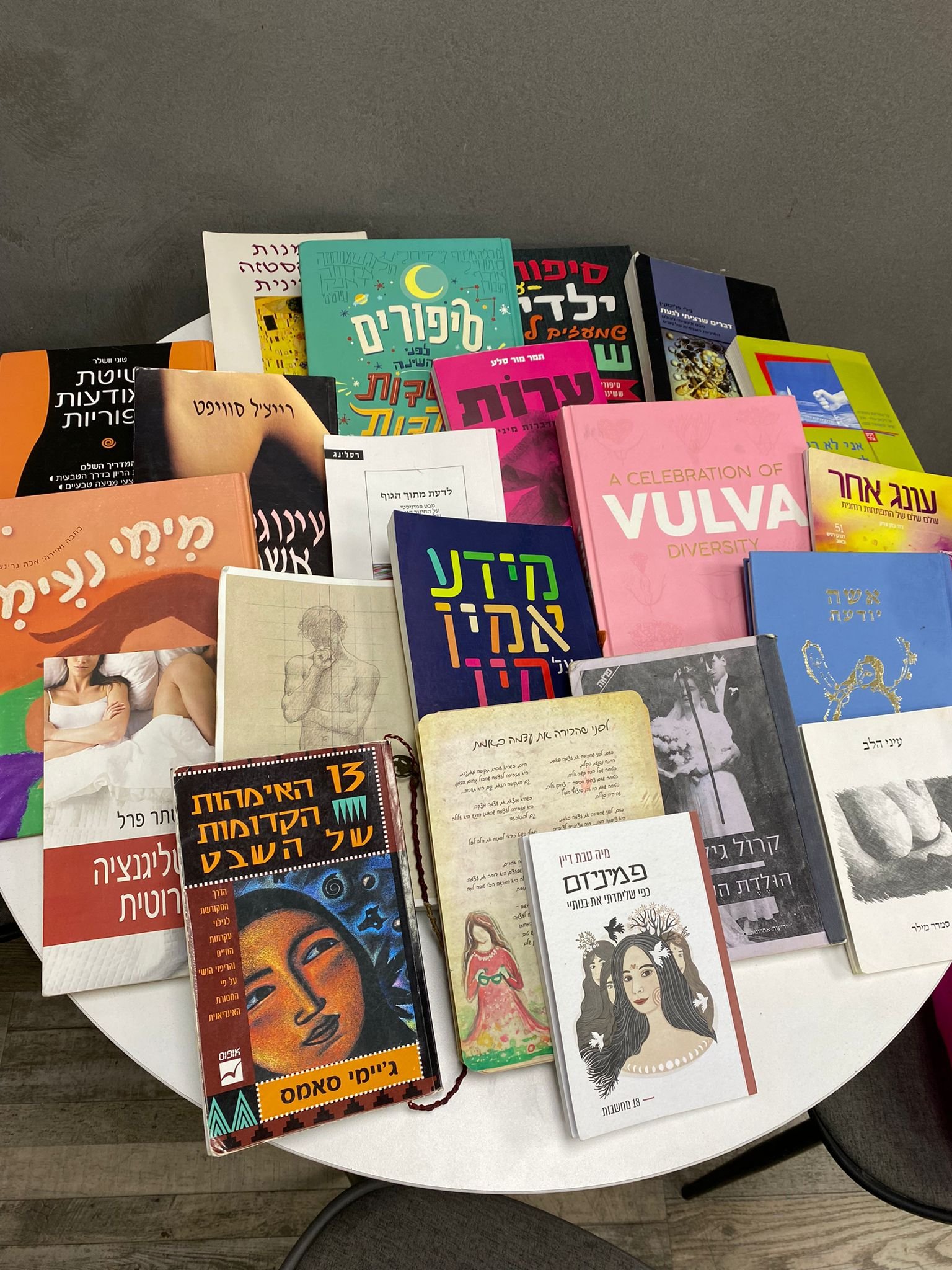 מאגר החומרים והספרים של הקורס